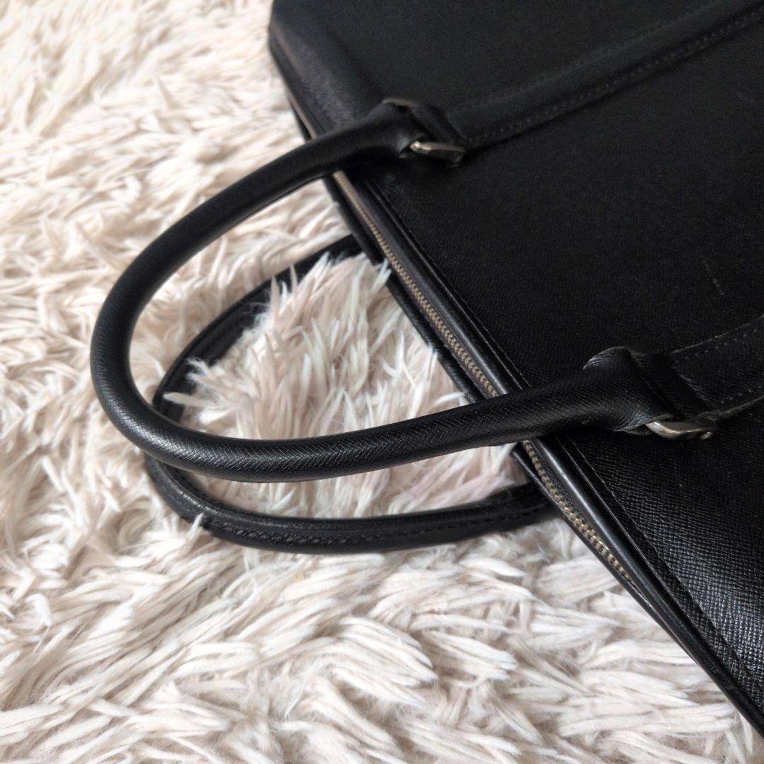 【美品】PORTER ポーター アベニュー ビジネスバッグ A4可能 黒