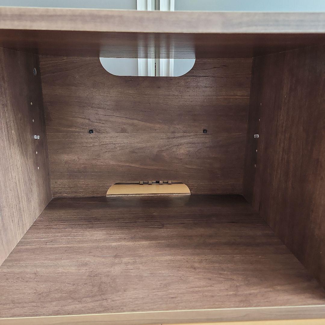 アイリスオーヤマ　シンプルAVボード　組立済　キャスター無