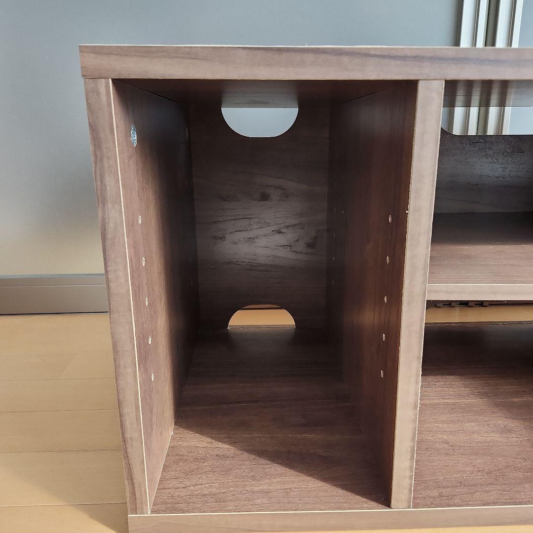 アイリスオーヤマ　シンプルAVボード　組立済　キャスター無