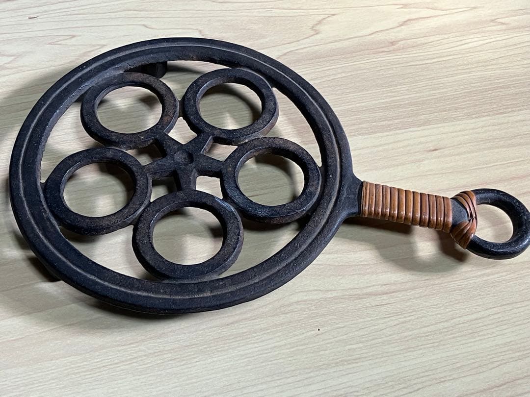 鉄瓶　竜 龍の紋様　鳳凰　鉄瓶置き　セット売り