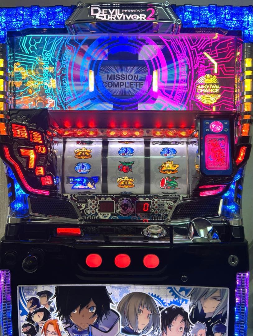 パチスロ実機 デビルサバイバー2最後の7日間