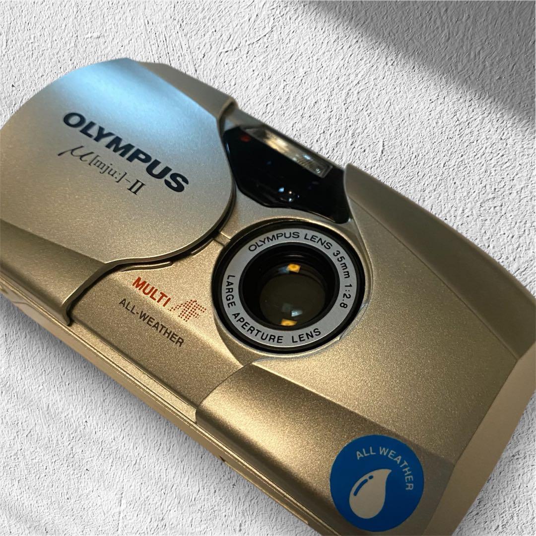 美品☆【OLYMPUS 】μ (mju) II レアな単焦点レンズ