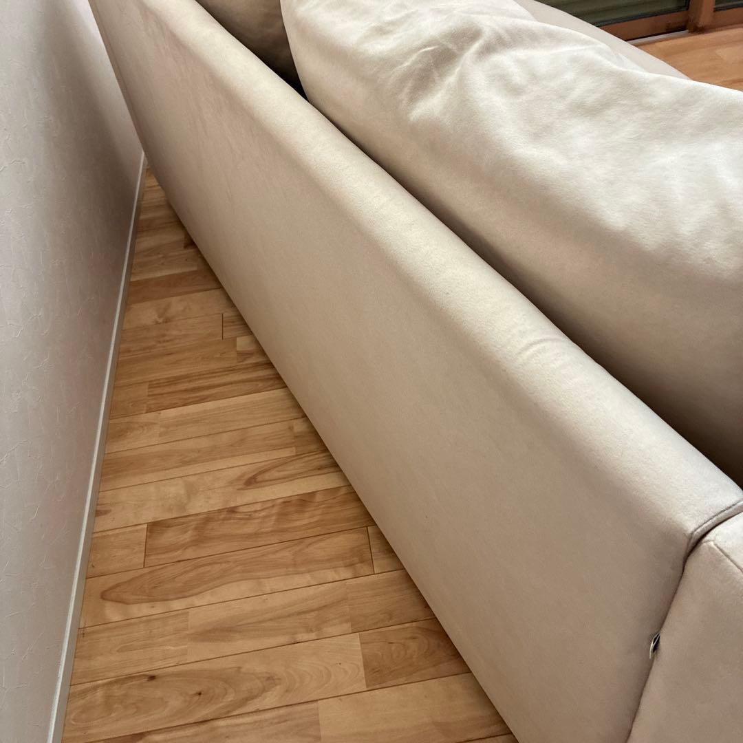 NOYES（ノイエス）NewSugar 人工スエード3人掛けソファ