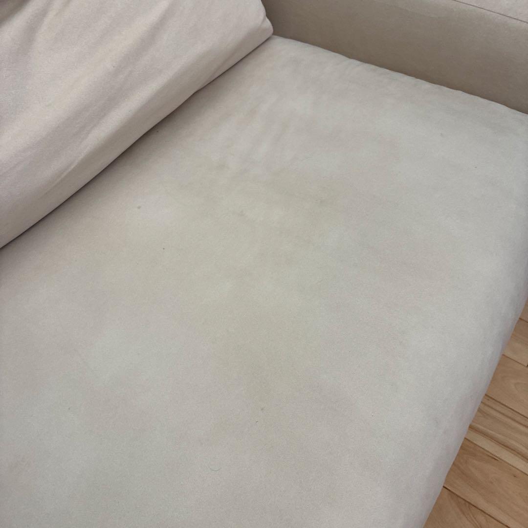 NOYES（ノイエス）NewSugar 人工スエード3人掛けソファ