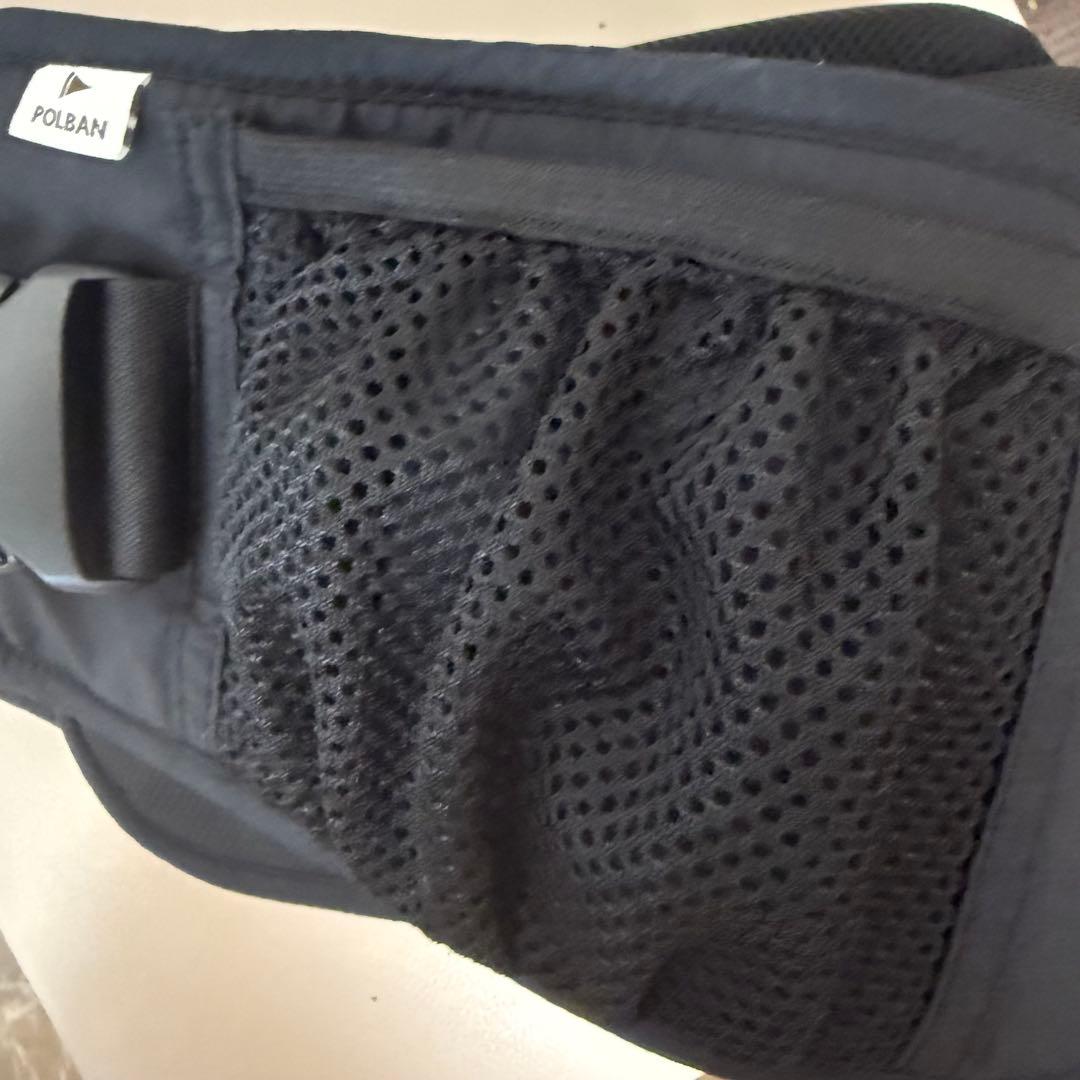 【美品】 POLBAN ポルバンアドバンスヒップシート　ブラック　黒