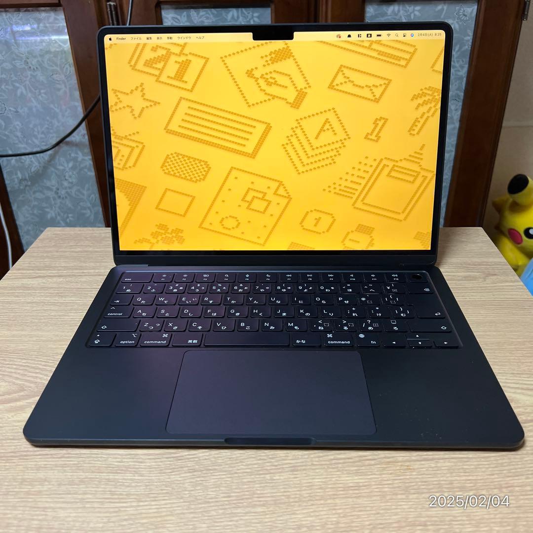 【M2】MacBook Air 2022 16GB 256GB ミッドナイト