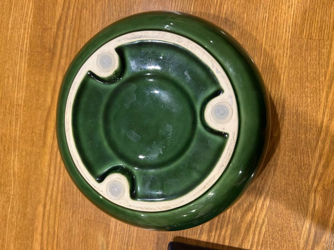 Ardbeg 陶器製灰皿 緑色