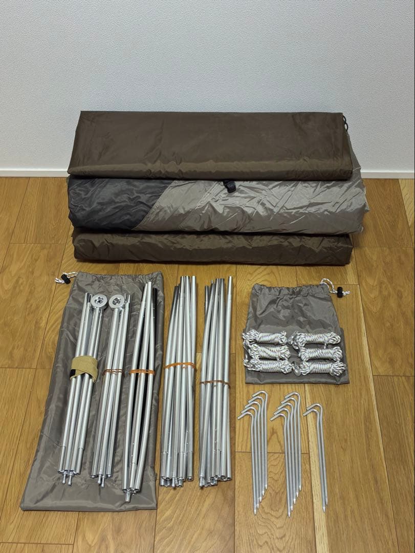 スノーピーク ランドネストドームM、マットシートセット