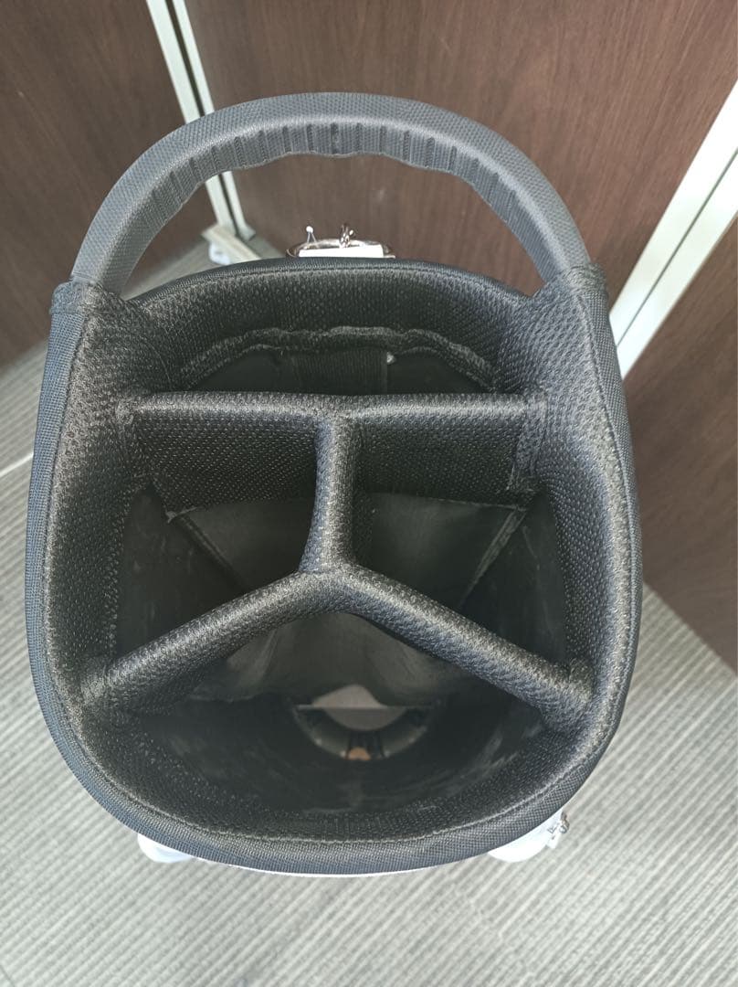 [F1882] 【未使用品】JACK BUNNY キャディバッグ※ボタン外れあり