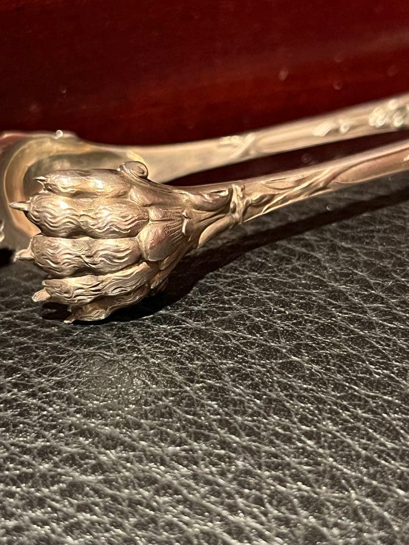 ピュイフォルカ　純銀製　950 トング　フランスアンティーク　スターリング