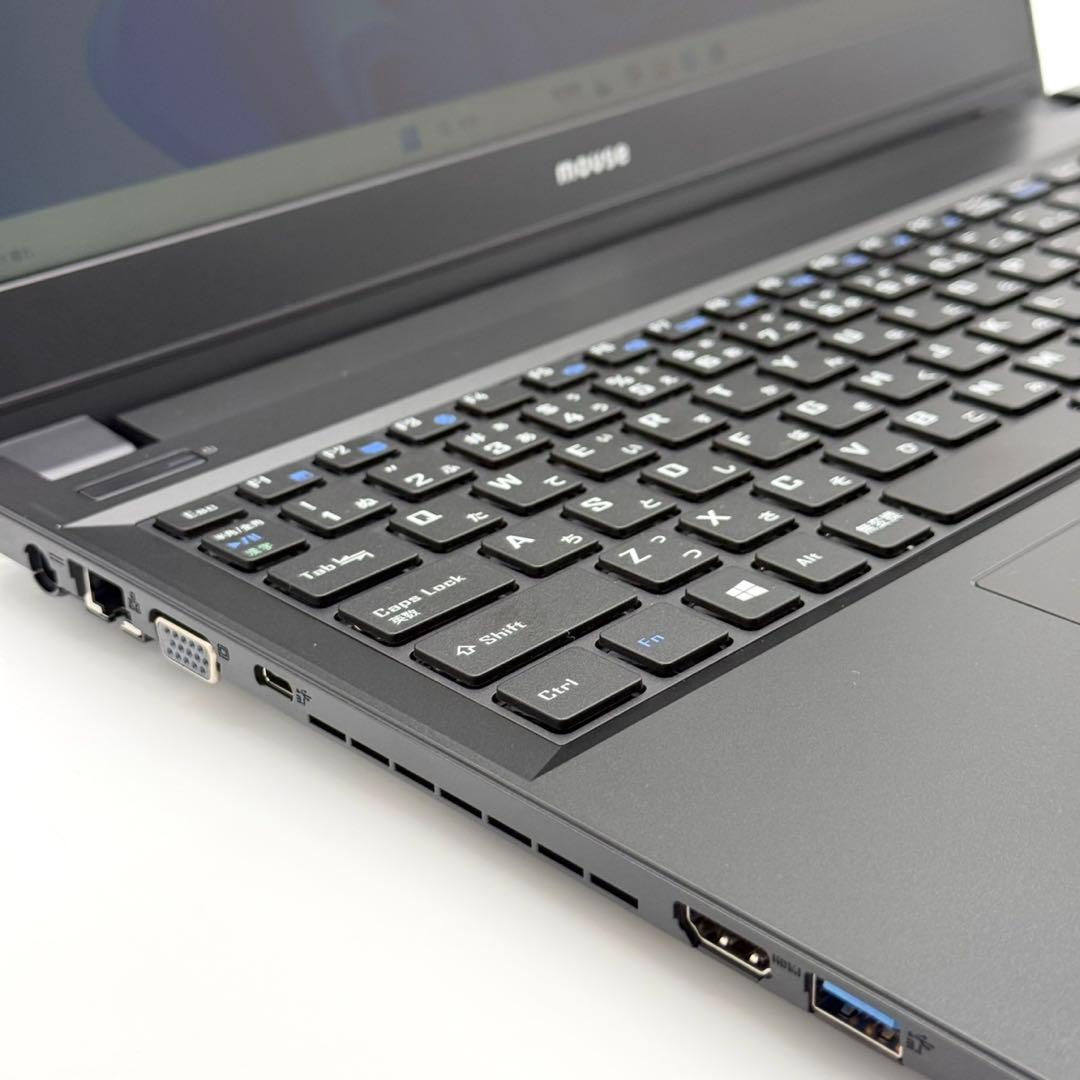 美品 ノートパソコン 10世代 16GB SSD256 HDD1TB 起動15秒