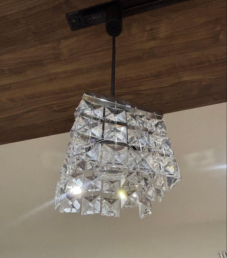 オーデリック　LEDペンダントライトOP 252 703BC スワロフスキー3個