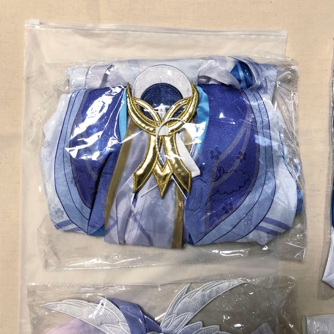 原神　コロンビーナ コスプレ衣装　L ウィッグ付