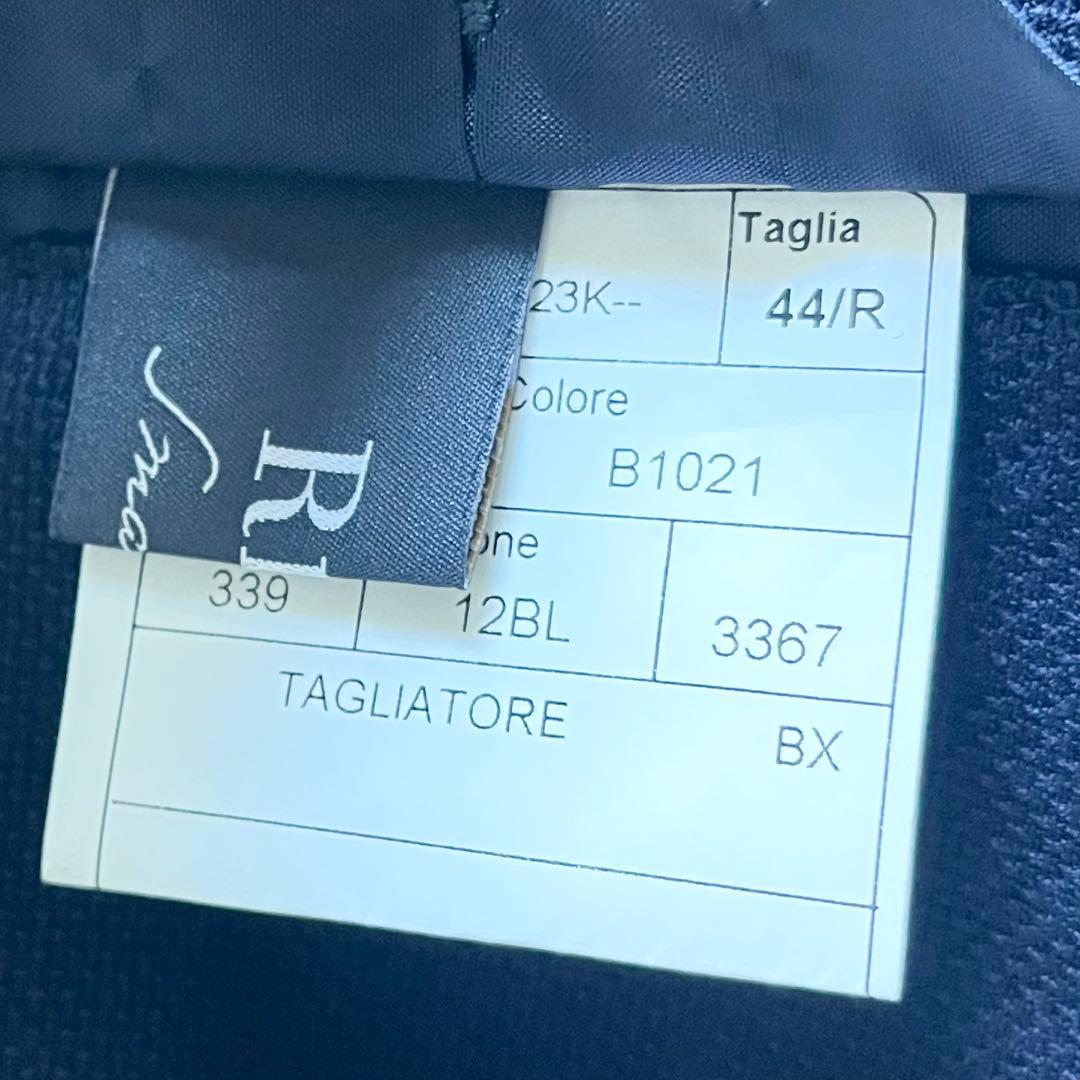 <美品>TAGLIATORE REDA生地 ネイビー ウール ジャケット 44