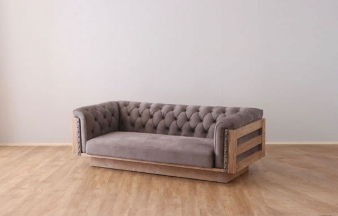 東馬 TOHMA プーリー 3Pソファ｜モデルハウス展示品｜2/28以降発送