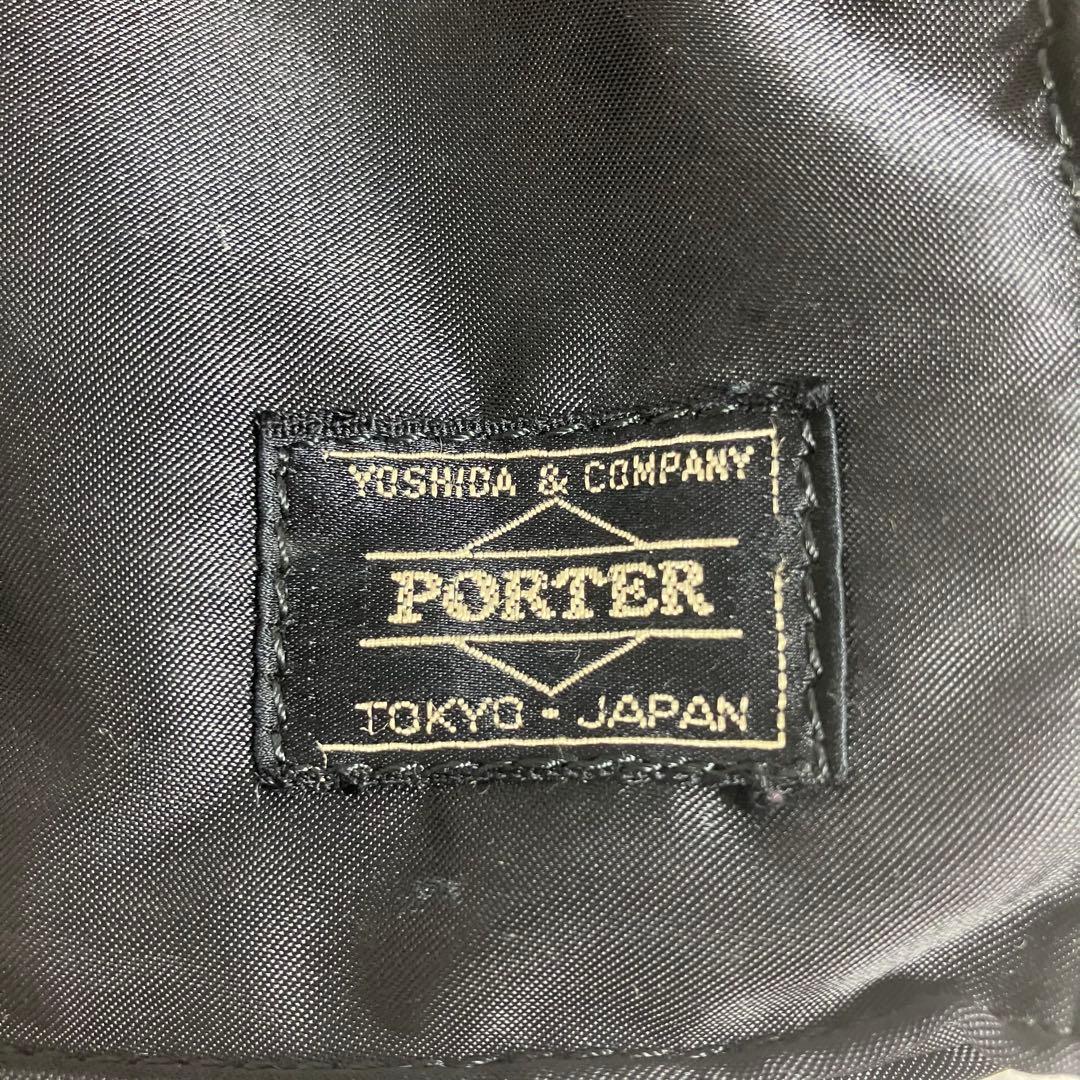 ポーター タンカー 2WAY ブリーフケース 黒 ナイロン ビジネスバッグ　A4