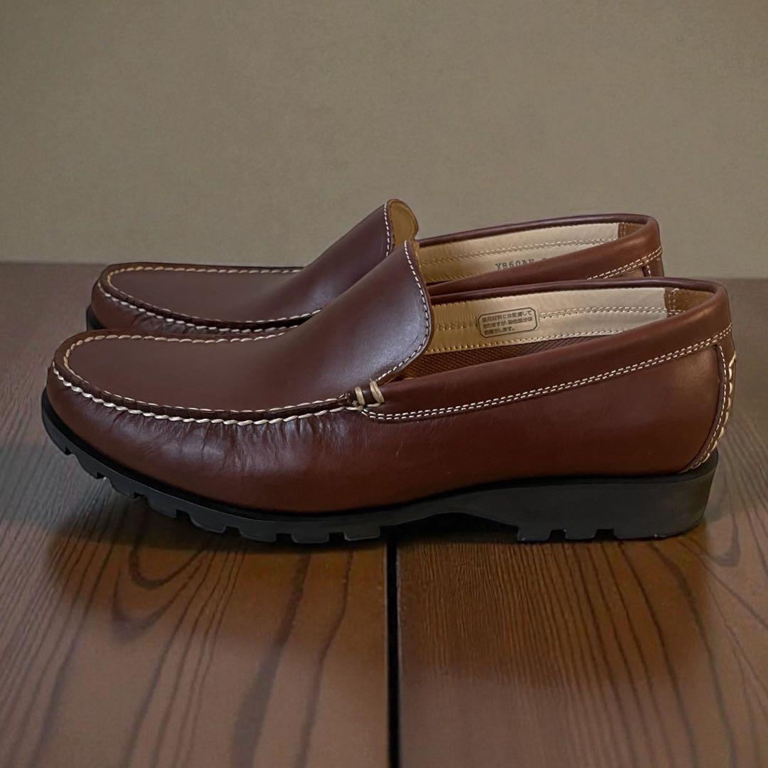 ラッキー様美品 リーガル コブラヴァンプ VIBRAM ブラウン 26cm