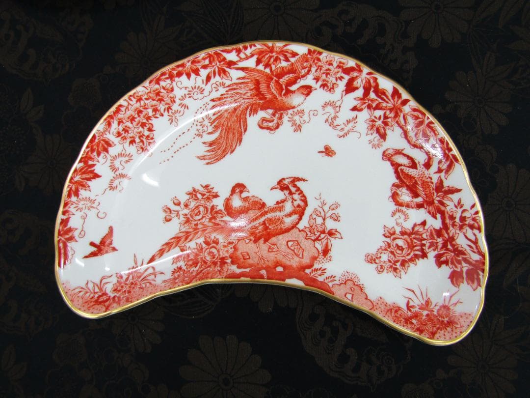 激レア　ロイヤルクラウンダービー　エイビスレッド 2段ケーキスタンド