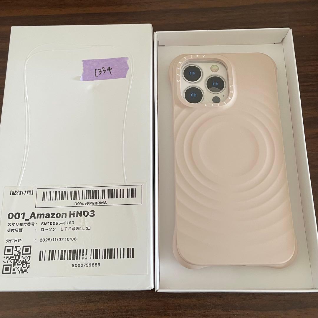 CASETiFY ウェーブ iPhone 14 ProMaxケース オーツ