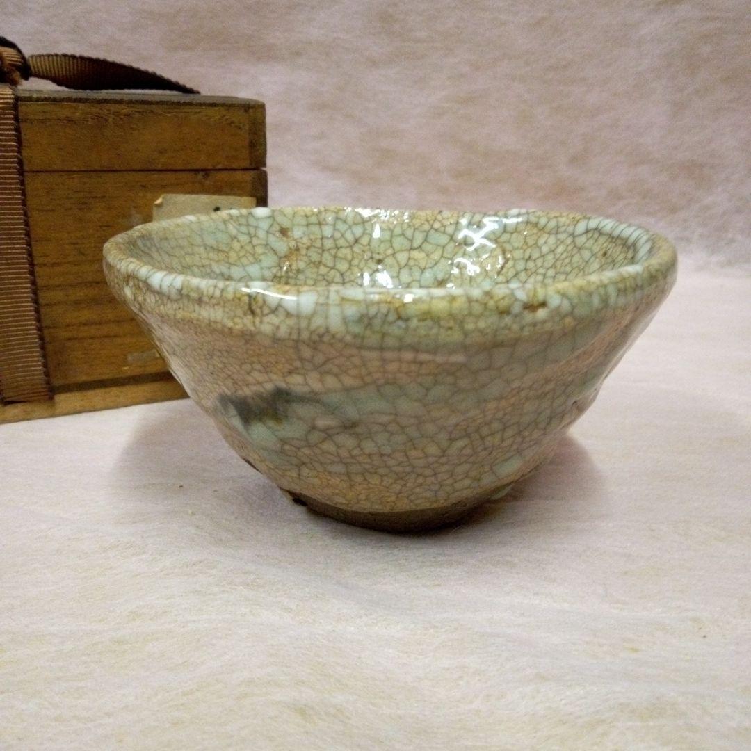 古志野　絵志野茶碗　古美術　骨董品　古道具