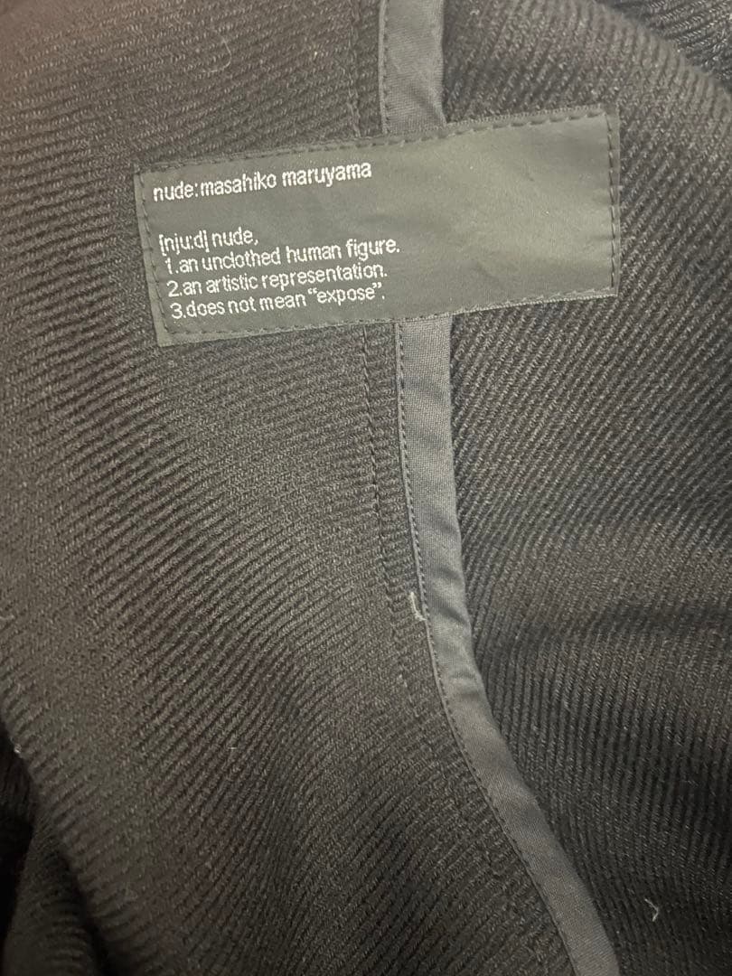 nude masahiko maruyama モッズコート