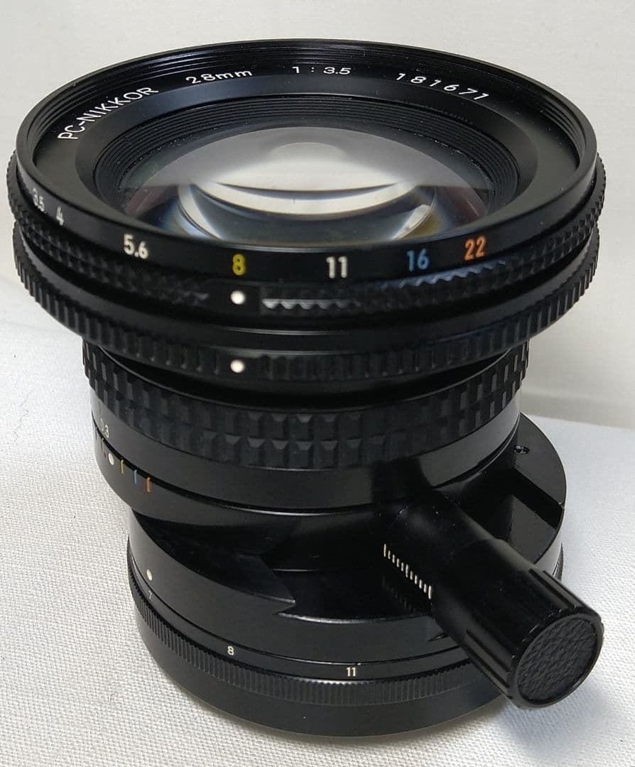 【完動品！】Nikon ニコン PC-Nikkor 28mm F3.5 レンズ