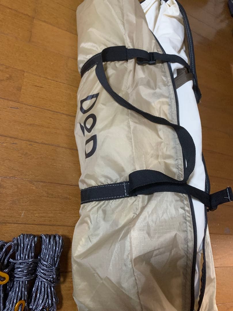 Ogawa オガワキャンパル　TC ホワイトタープ ポールセット　使用1回美品