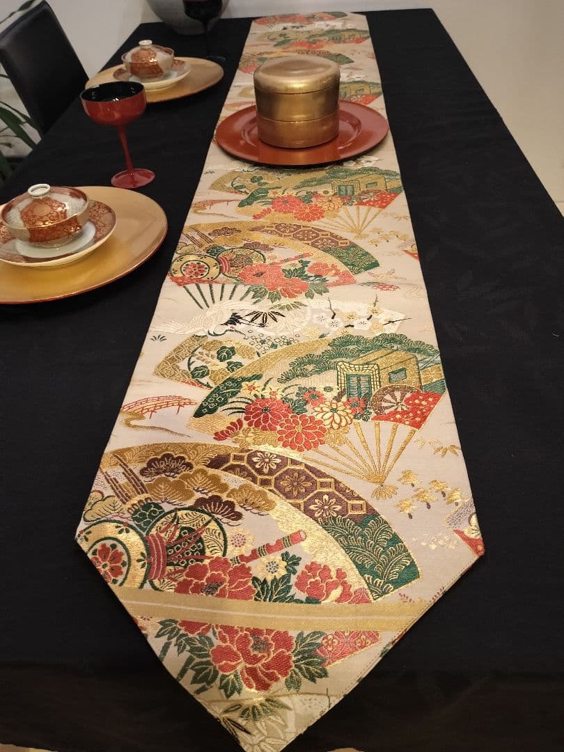 A932高級‼️ひな祭り‼️花嫁衣装帯‼️1ｍ95cm