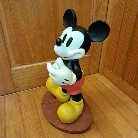 廃盤品　レア　ガーデンスタチュー　ミッキーマウス ランタン付き　置物　オブジェ