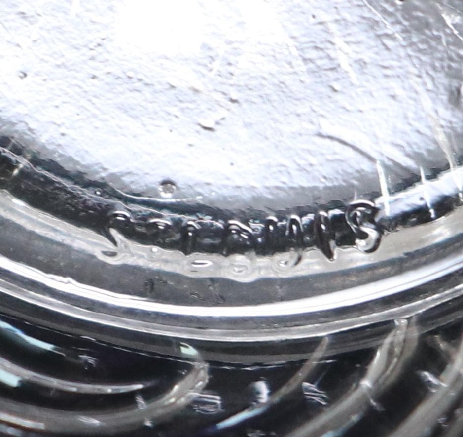 アンティーク・サンルイ希少型 蓋物 水仙の花 ボンボニエール 小物入れ ケース