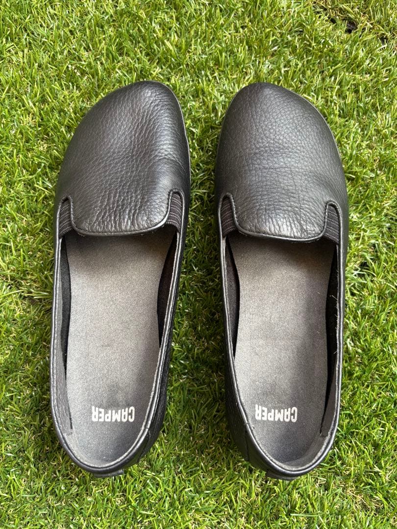 カンペール　Right Nina フラットシューズ　ソフトレザー　37