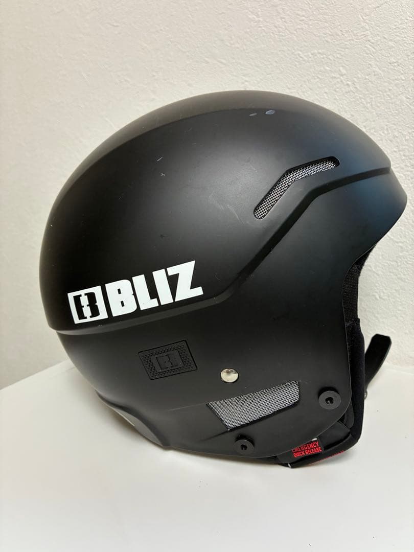 BLIZ RAID ヘルメット Lサイズ FIS規格準拠 ブラック｜美品