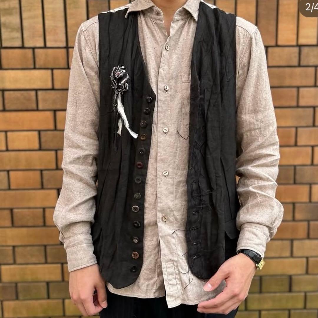 最終値下げARCHIVIO J.M.Ribotリネンベスト44