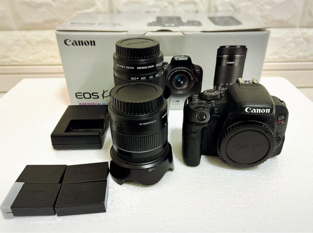Canon EOSkiss X9i ダブルズームキット