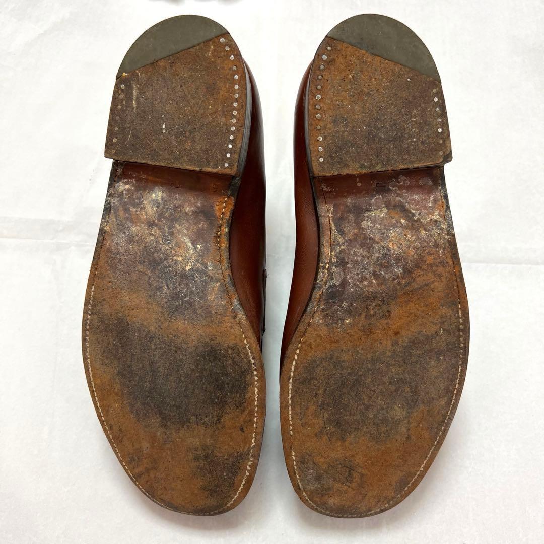JM WESTON ローファー 茶 UK6 D 革靴
