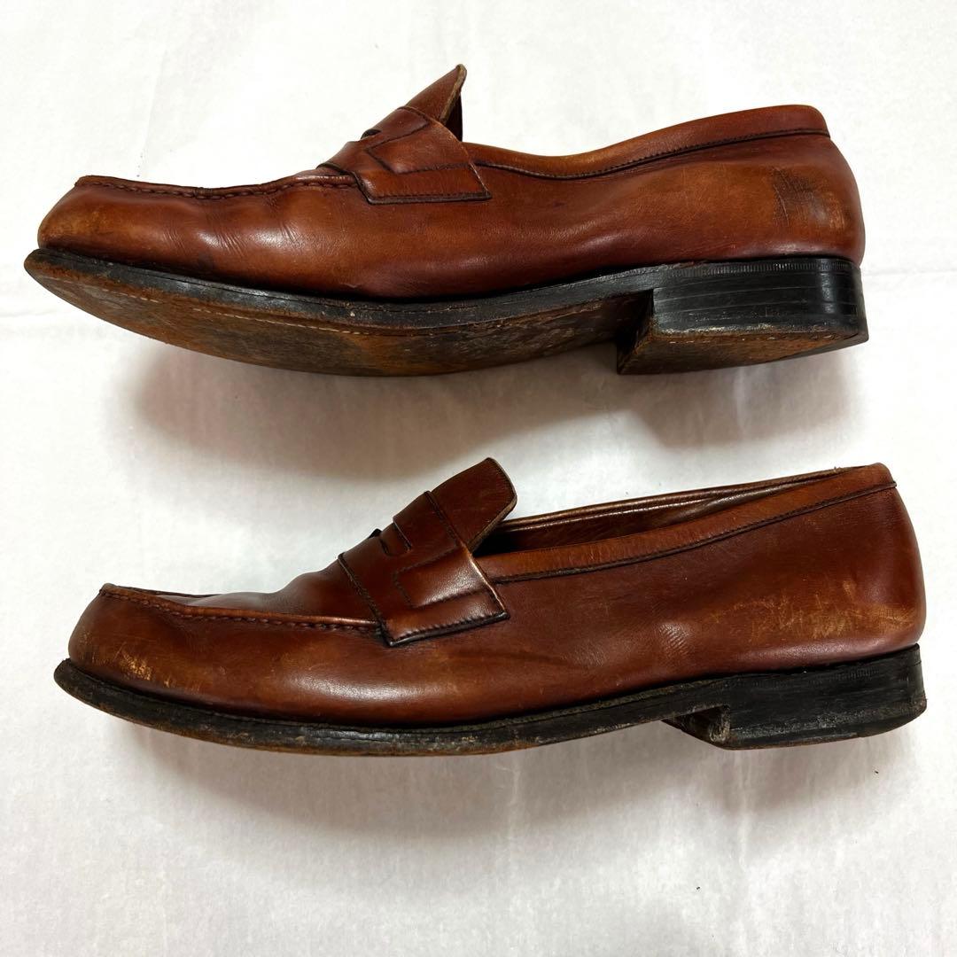 JM WESTON ローファー 茶 UK6 D 革靴