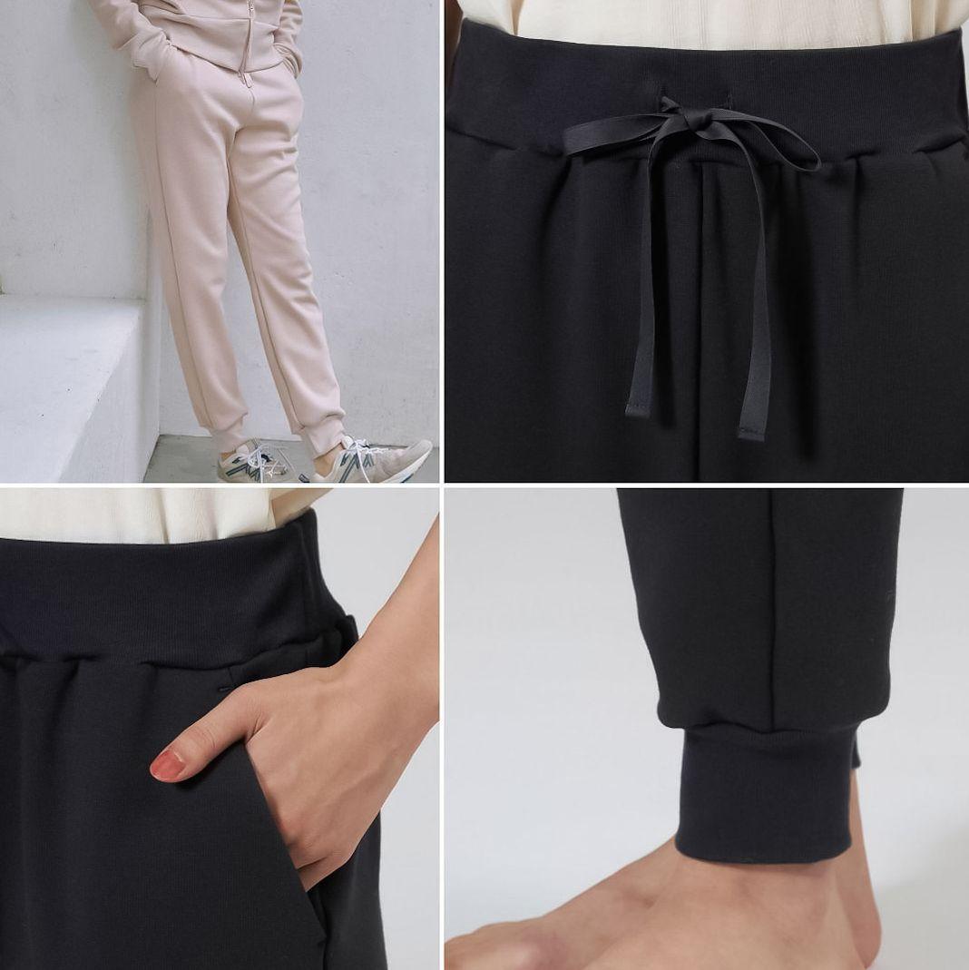 M チャコット 裏起毛 パンツ　黒 ＊ ヨガウェア　バレエ　ダンス　レディース