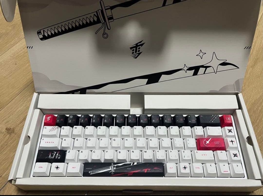 YukiAim Polar 65 キーボード Katana Edition