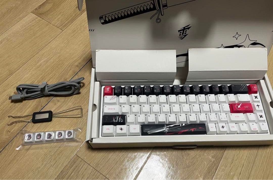 YukiAim Polar 65 キーボード Katana Edition