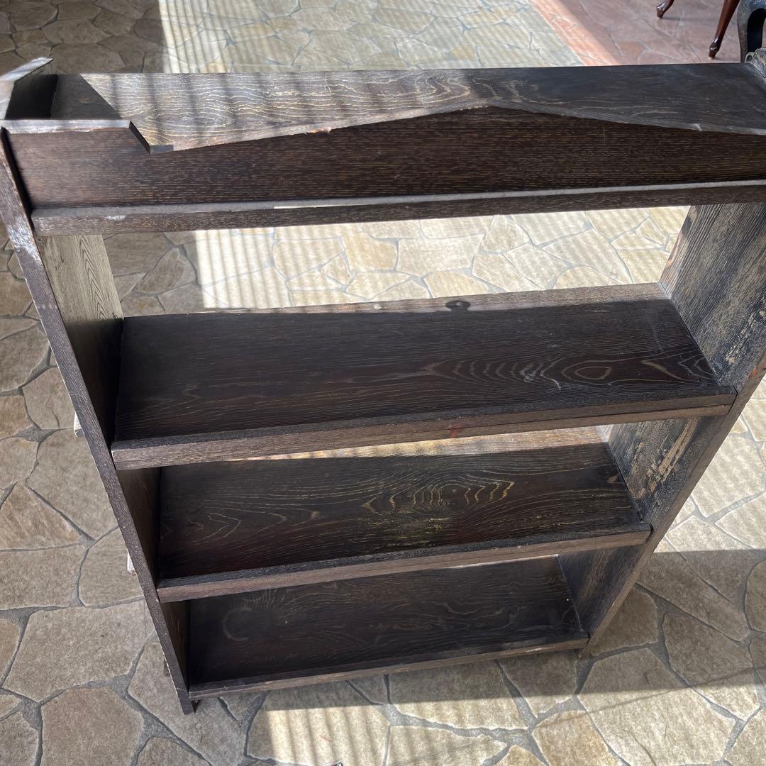 アンティーク 木製シェルフ　棚