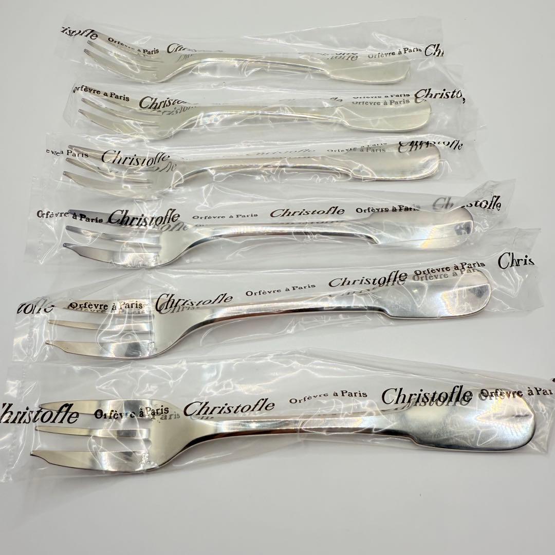 【tantanさま】 クリストフル クリュニー フォーク スプーン 11本セット