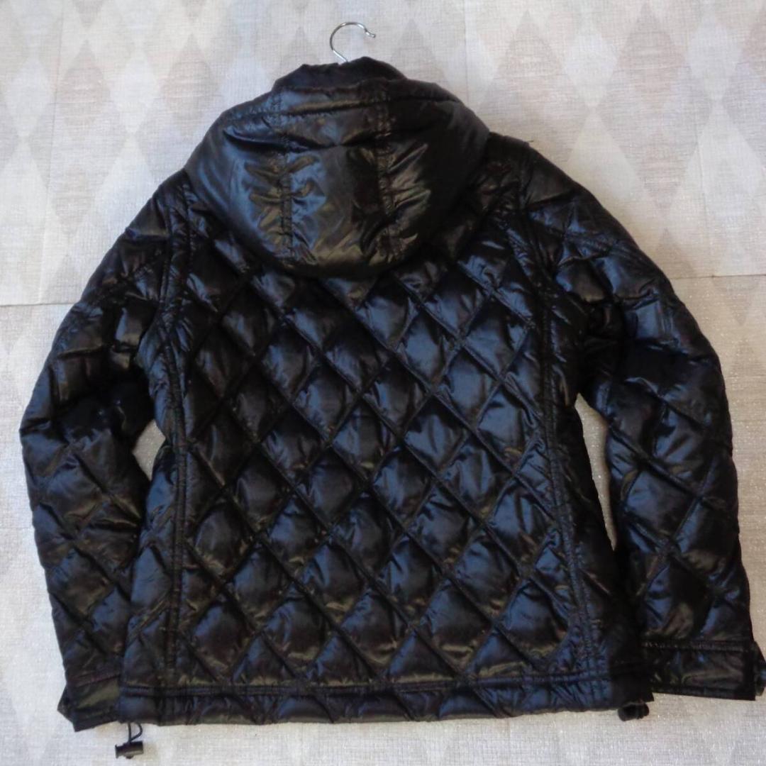 極美品　バーバリーブラックレーベル　4ＷＡＹ　ダウンジャケット　ＬＬ　黒
