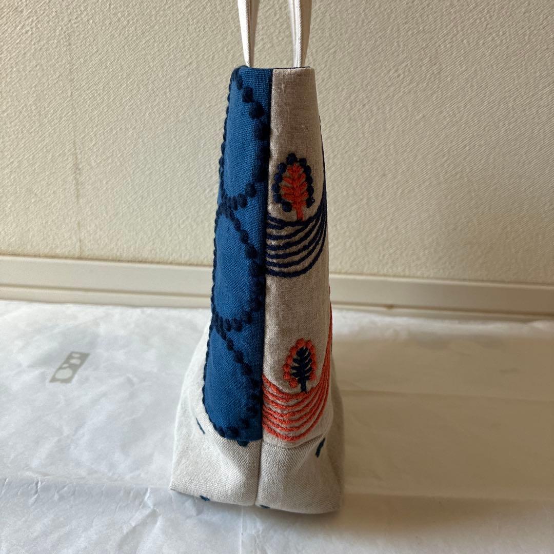 ミナペルホネン 生地使用　twitter お散歩トートバッグ