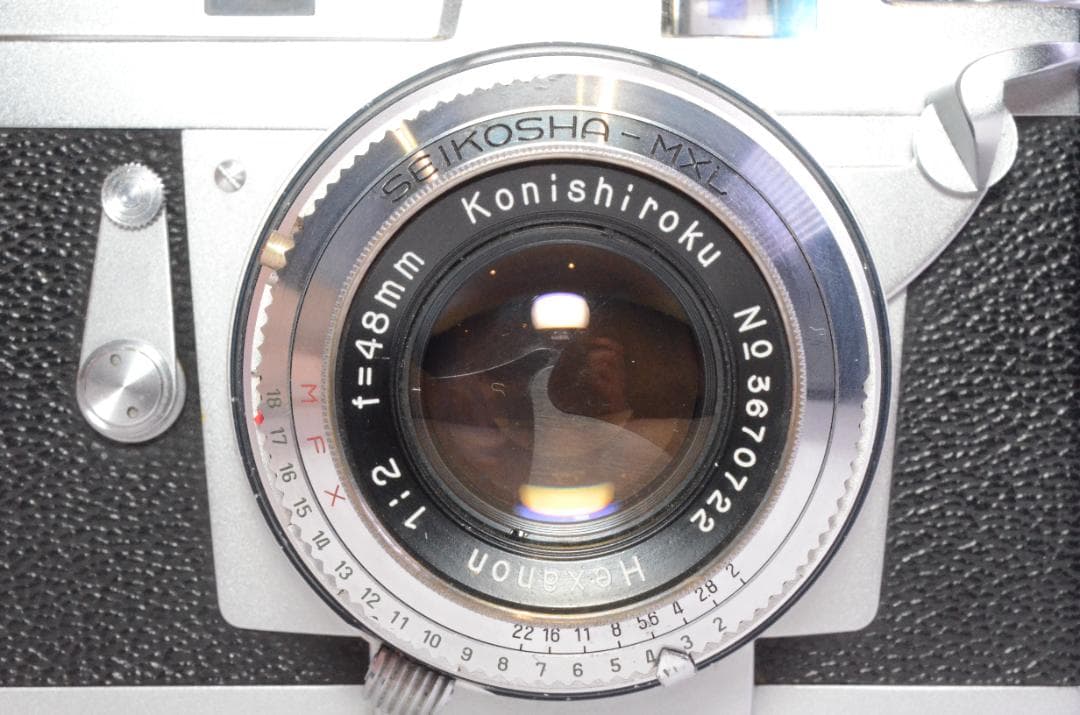 完動品◆ Konica III 48mm F2 レンジファインダー @b78
