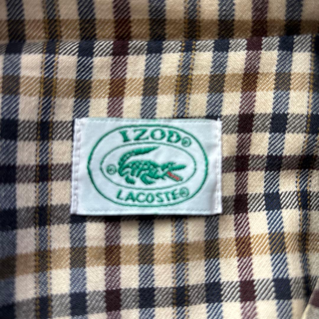 IZOD LACOSTE チェック柄ジャケット