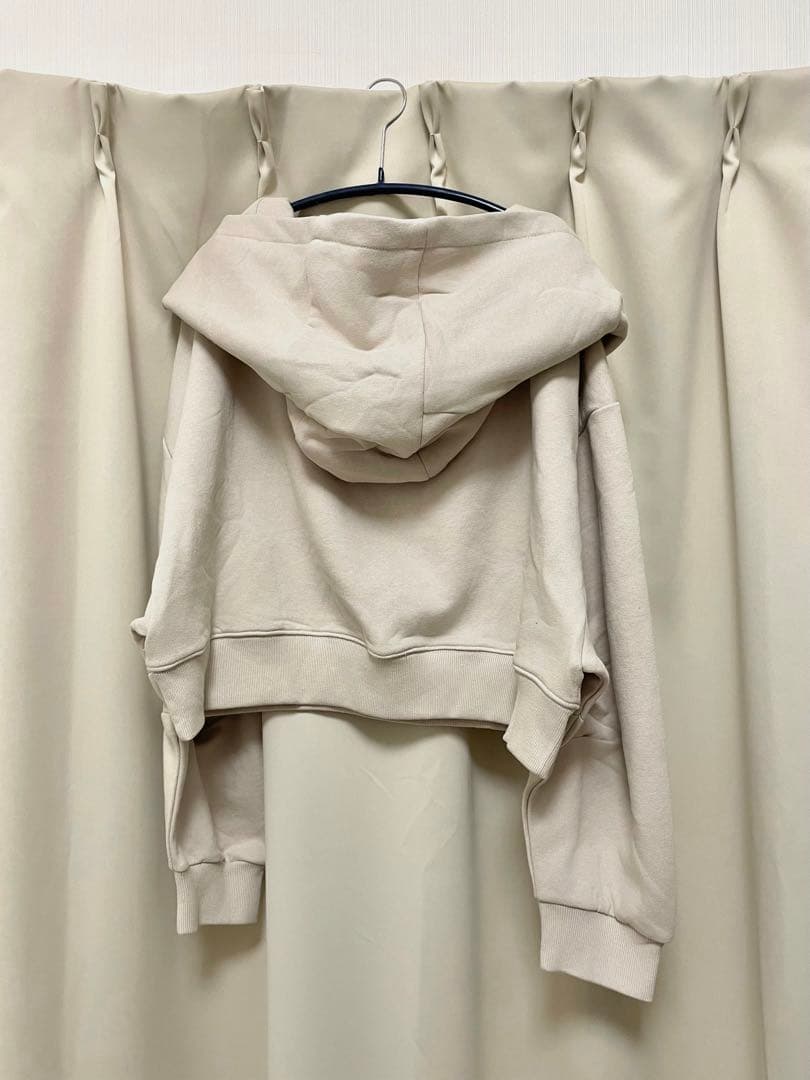 【美品】WILLFULLY オフショルフーディー clam