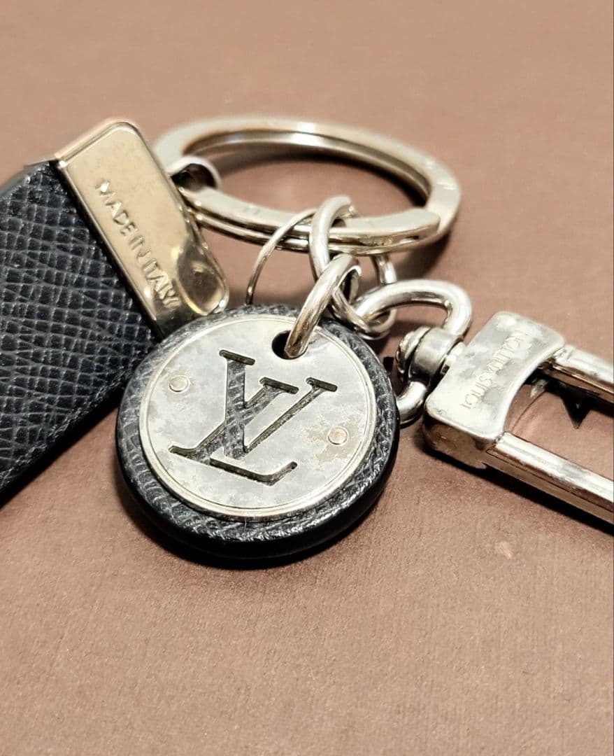 【金木】　ルイヴィトン　キーホルダー　キーリング　サークル　キーケース
