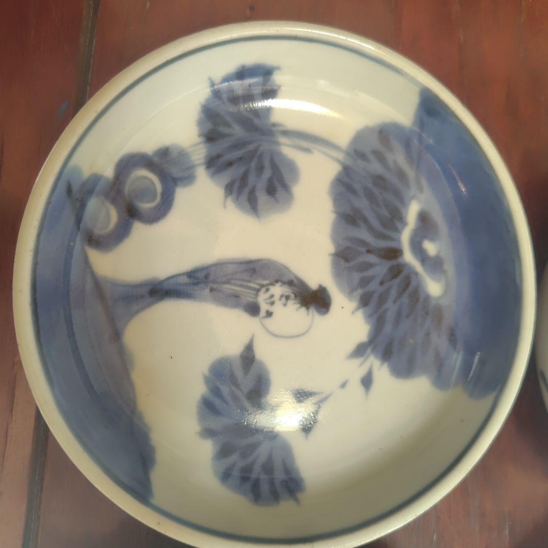 骨董　陶器皿　　　 9枚セット