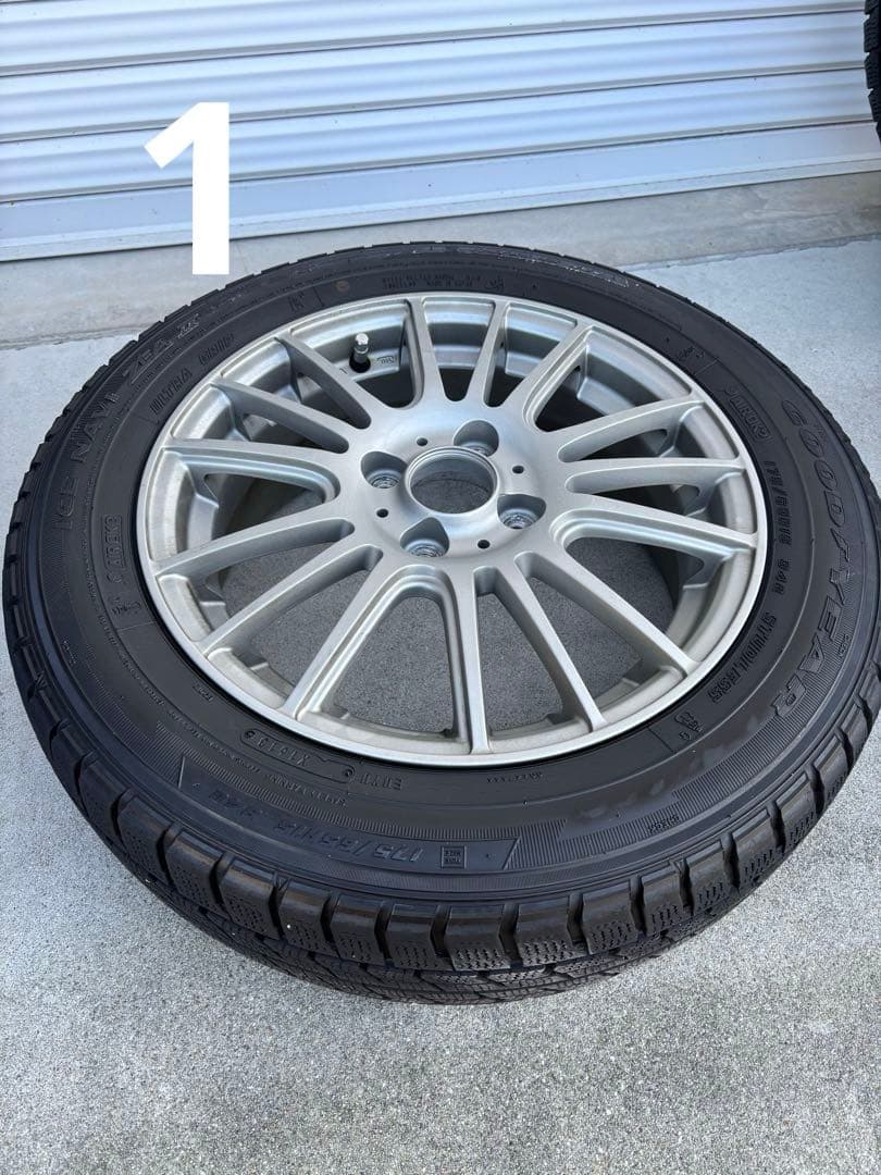 15インチ タイヤ　ホイールセット スタッドレスタイヤ　175/65R15