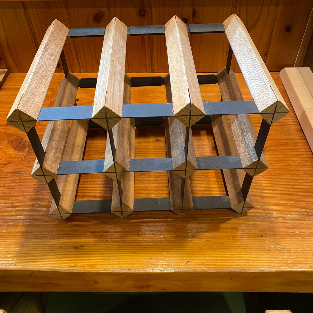 ワインラック　9本用